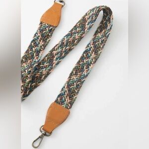 Noonday Collection Braided Multicolor Bag Strap